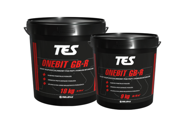 TES ONEBIT GB-R  Grunt rozpuszczalnikowy pod papy i powłoki bitumiczne