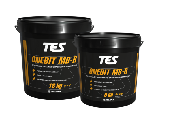 TES ONEBIT MB-R Powłoka bitumiczna do dachów i fundamentów